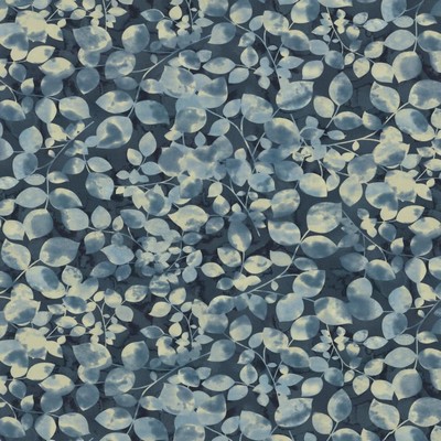 Kasmir Camden Crossing Lapis in 1458 Blue Cotton
 Fire Rated Fabric Heavy Duty CA 117  NFPA 260  Modern Floral  Fabric